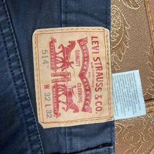 Men’s Levi 514 Low Bootcut Jean W32-L32 New